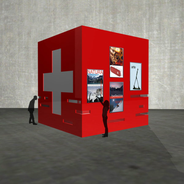 Progetto stand espositivo